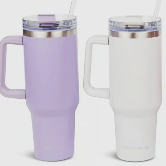 NEW [Atlas] Hydragear Powder 40oz. Water Bottle Drink Tumbler, Dishwasher Safe! - Picture 2 of 11